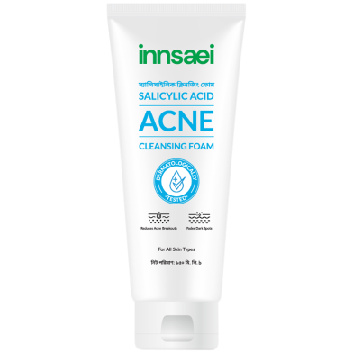 Innsaei Salicylic Acid Acne Solution Cleansing Foam-150 ml